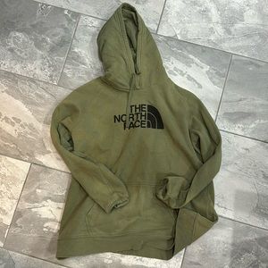 North Face hoodie XL Hunter green